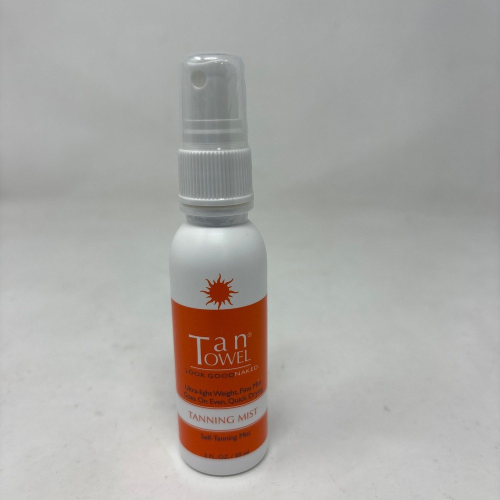 TanTowel Tanning Mist Self-Tanning Fine Mist Spray 2 fl oz 59 ml Travel Size